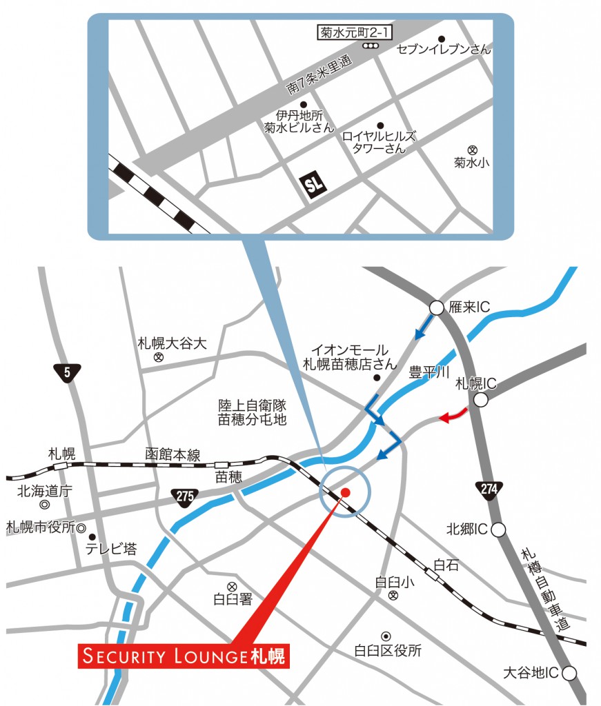 札幌店map